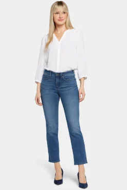 Sheri Slim Ankle Jeans - Bluewell