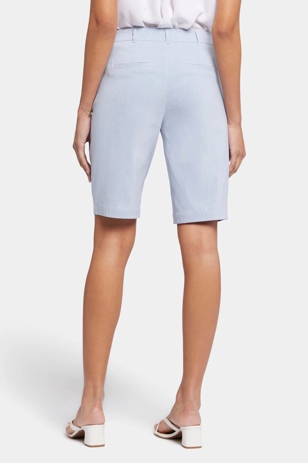 Bermuda Shorts - Light Blue Heather 2 Bermuda Shorts - Light Blue Heather - Image 2