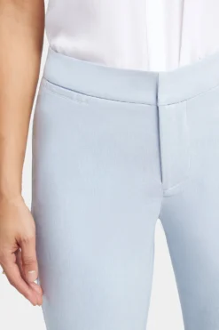 Slim Trouser Ankle Pants - Light Blue Heather 12 Slim Trouser Ankle Pants - Light Blue Heather -Nydj Apparel Shop MBRN8532 LTHTR 6