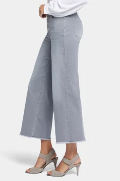 Teresa Wide Leg Ankle Jeans - Rock Sand -Nydj Apparel Shop MCDGKA8928 RKSND 3