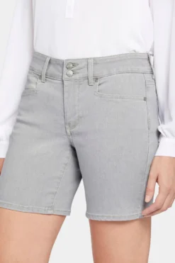 Frankie Relaxed Denim Shorts - Charisma -Nydj Apparel Shop MCDGSH8783 CHRSM 6