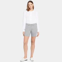 Frankie Relaxed Denim Shorts - Charisma -Nydj Apparel Shop MCDGSH8783 CHRSM DPA