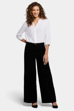 Whitney Trouser Pants - Black -Nydj Apparel Shop MCLW8257 858 4