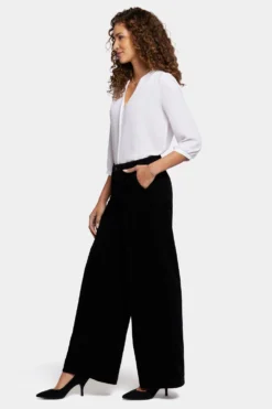 Whitney Trouser Pants - Black -Nydj Apparel Shop MCLW8257 858 5