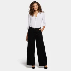 Whitney Trouser Pants - Black -Nydj Apparel Shop MCLW8257 858 DPA