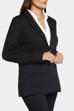 Classic Blazer Jacket - Black -Nydj Apparel Shop MCPP4183 858 6