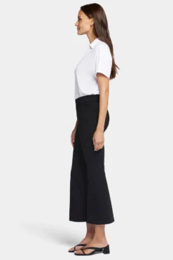 Pull-On Flared Ankle Trouser Pants - Black 11 Pull-On Flared Ankle Trouser Pants - Black -Nydj Apparel Shop MCPP8905 858 5