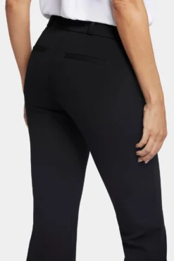 Pull-On Flared Ankle Trouser Pants - Black 12 Pull-On Flared Ankle Trouser Pants - Black -Nydj Apparel Shop MCPP8905 858 6