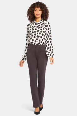 Marilyn Straight Pants - Cordovan