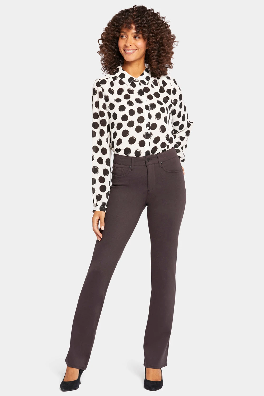 Marilyn Straight Pants - Cordovan 4 Marilyn Straight Pants - Cordovan - Image 4