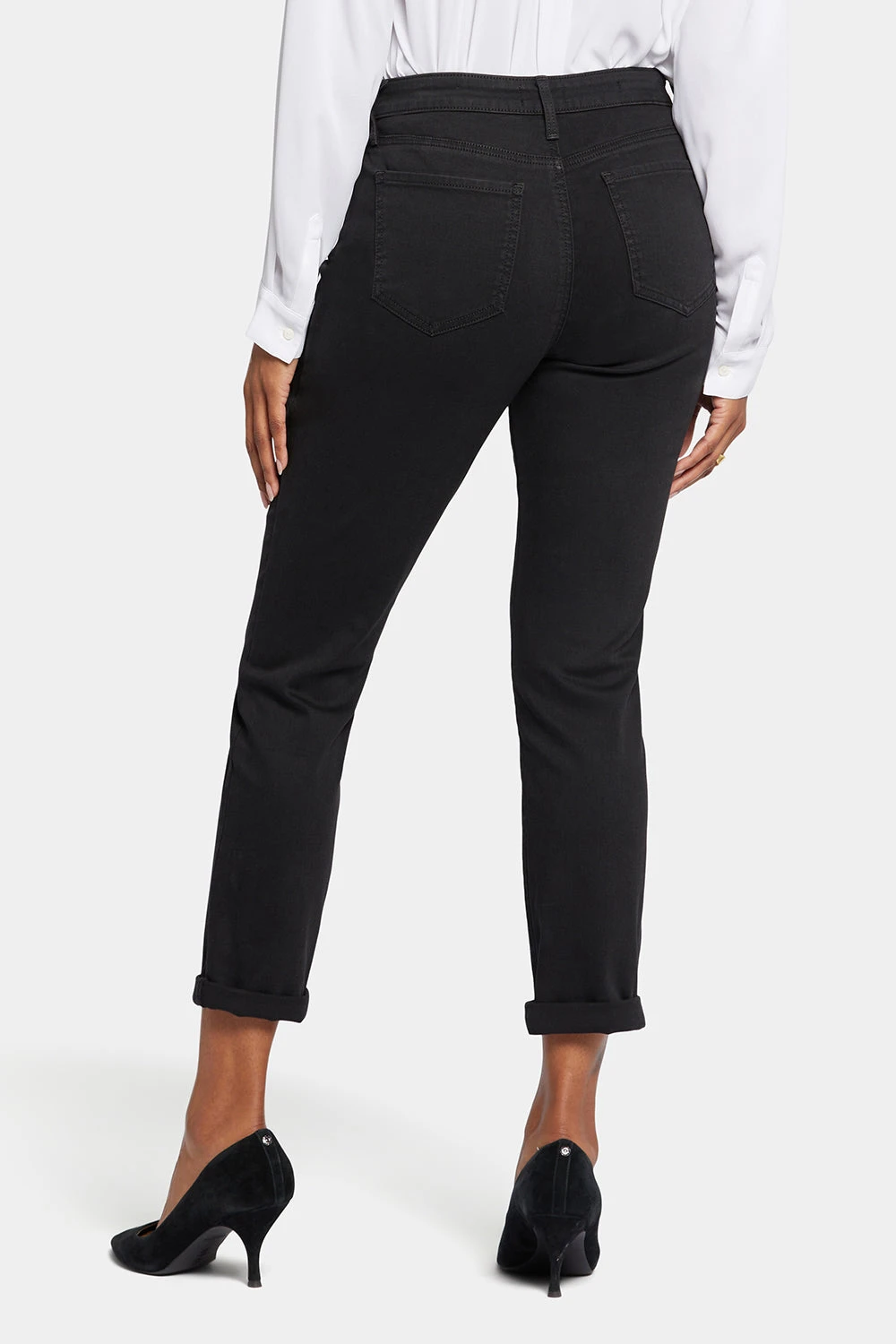 Margot Girlfriend Jeans - Black 2 Margot Girlfriend Jeans - Black - Image 2