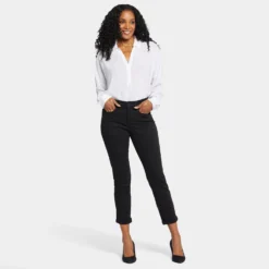 Margot Girlfriend Jeans - Black 13 Margot Girlfriend Jeans - Black -Nydj Apparel Shop MCWD8215 858 DPA