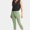Chloe Skinny Capri Jeans - English Ivy