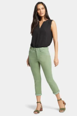 Chloe Skinny Capri Jeans - English Ivy