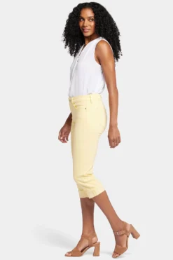 Marilyn Straight Crop Jeans - Mimosa -Nydj Apparel Shop MCWDCR2389 MIMSA 5