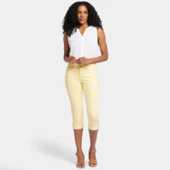 Marilyn Straight Crop Jeans - Mimosa -Nydj Apparel Shop MCWDCR2389 MIMSA DPA