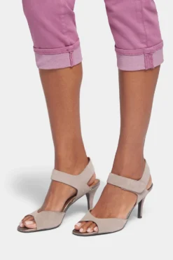 Marilyn Straight Crop Jeans - Mauve Haze 12 Marilyn Straight Crop Jeans - Mauve Haze -Nydj Apparel Shop MCWDCR2389 MVHZE 6