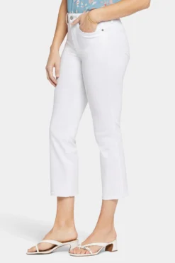 Marilyn Straight Ankle Jeans - Optic White -Nydj Apparel Shop MCWDMA8293 157 3