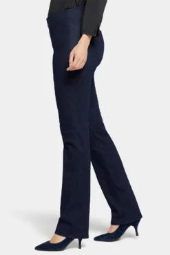 Marilyn Straight Pull-On Jeans - Rinse -Nydj Apparel Shop MDNMMS2665 RINSE 3 62b94348 352e 4569 9feb efd31b5d86cd