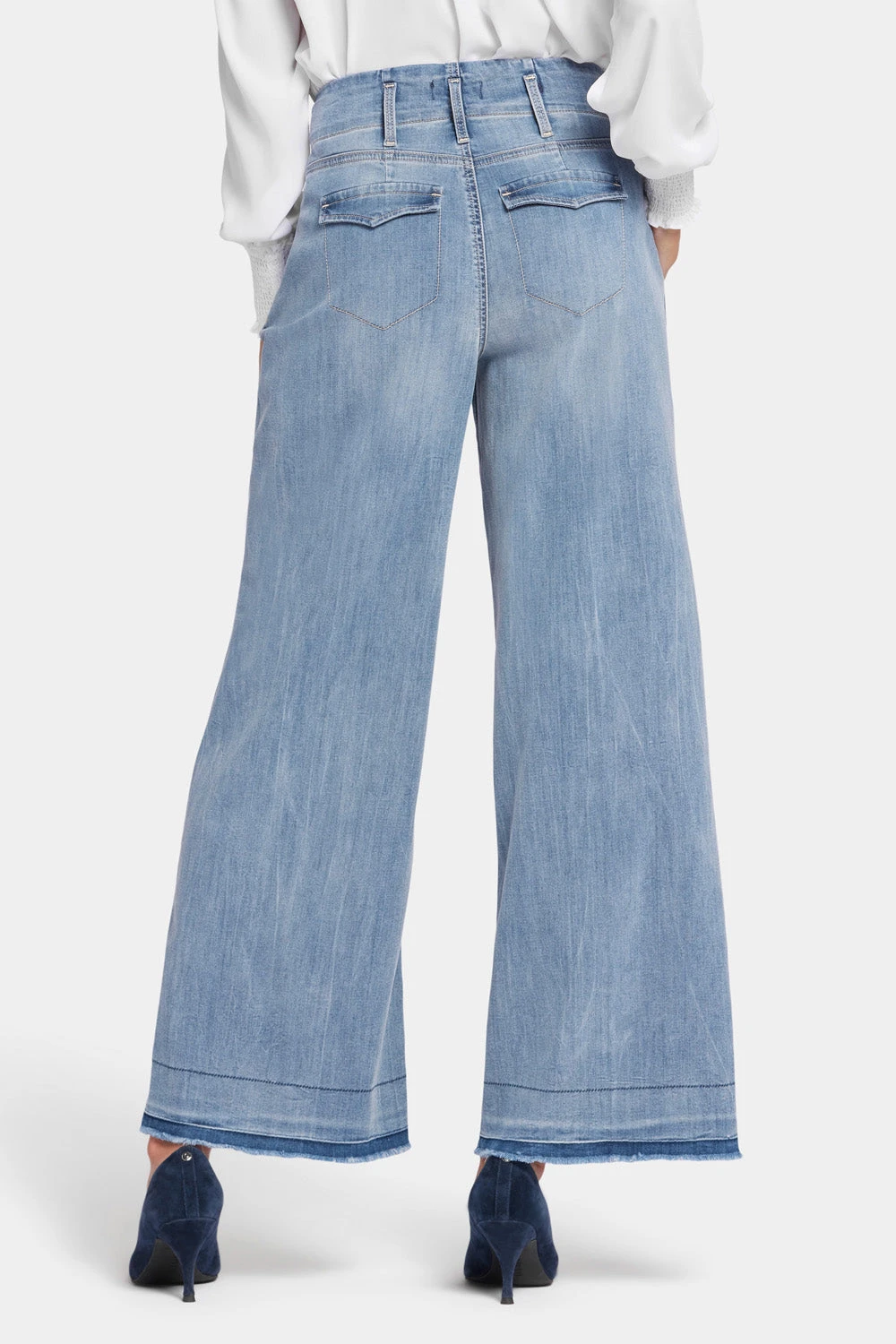Mona Wide Leg Trouser Jeans - State 2 Mona Wide Leg Trouser Jeans - State - Image 2