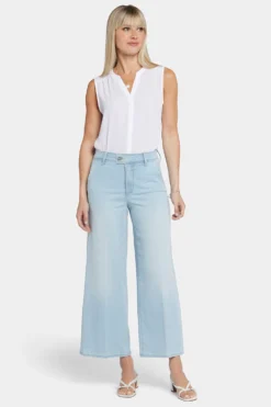 Mona Wide Leg Trouser Ankle Jeans - Oceanfront -Nydj Apparel Shop MDTF8908 OFRNT 4