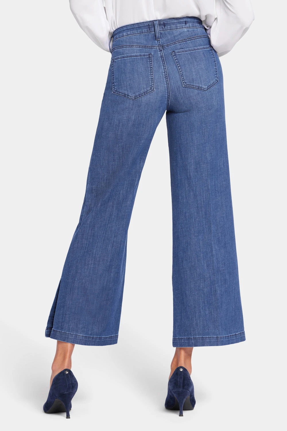 Teresa Wide Leg Ankle Jeans - Elegance 2 Teresa Wide Leg Ankle Jeans - Elegance - Image 2