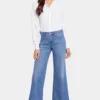 Teresa Wide Leg Ankle Jeans - Stunning