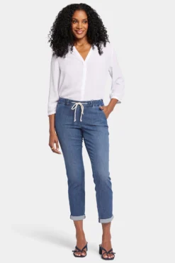 Slim Jogger Ankle Jeans - Elegance