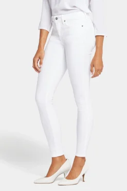 Ami Skinny Jeans - Optic White 8 Ami Skinny Jeans - Optic White -Nydj Apparel Shop MFOS2021 157 3
