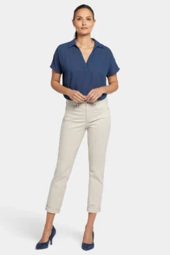 Margot Girlfriend Jeans - Feather -Nydj Apparel Shop MFOS8215 FEATH 4