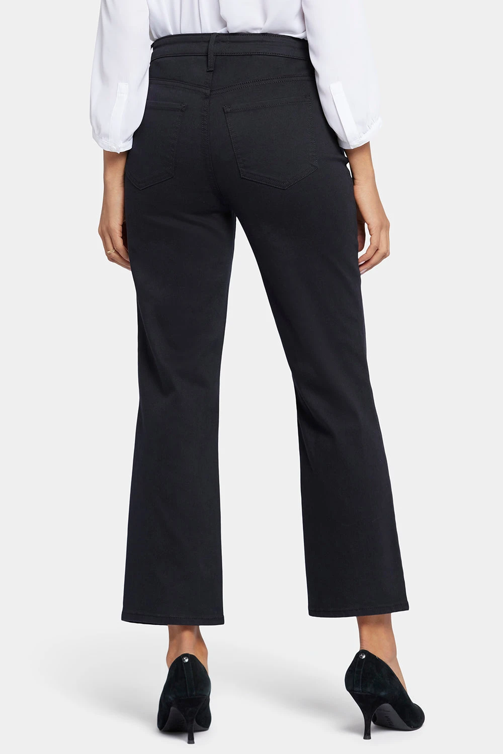 Bailey Relaxed Straight Ankle Jeans - Black 2 Bailey Relaxed Straight Ankle Jeans - Black - Image 2