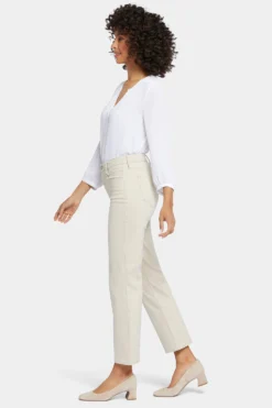 Bailey Relaxed Straight Ankle Jeans - Feather -Nydj Apparel Shop MFOS8301 FEATH 5