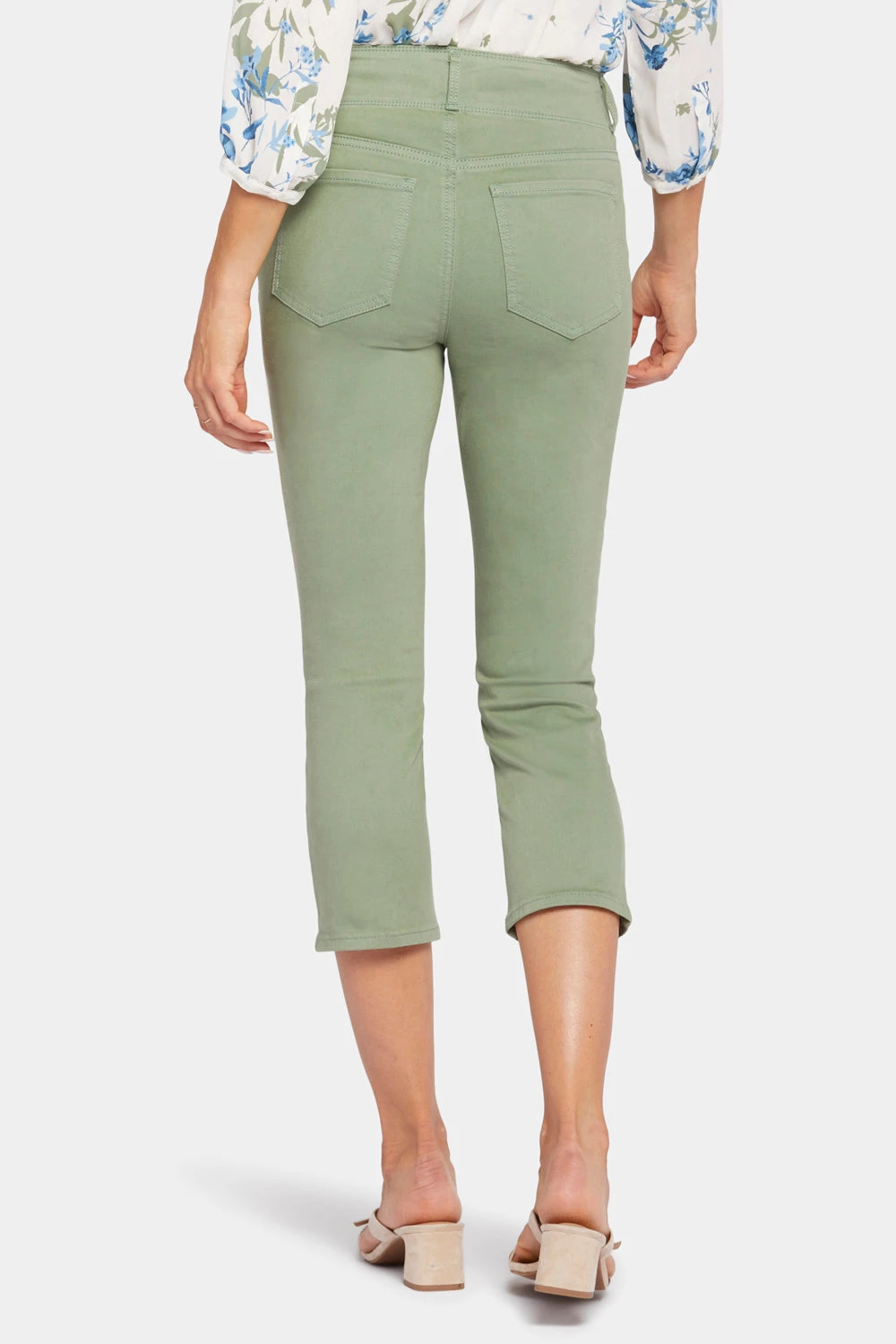 Ami Skinny Capri Jeans - English Ivy 2 Ami Skinny Capri Jeans - English Ivy - Image 2