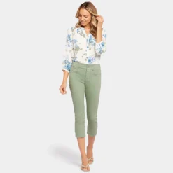 Ami Skinny Capri Jeans - English Ivy 13 Ami Skinny Capri Jeans - English Ivy -Nydj Apparel Shop MFOS8561 EGIVY DPA
