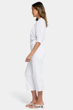 Joni Relaxed Capri Jeans - Optic White 11 Joni Relaxed Capri Jeans - Optic White -Nydj Apparel Shop MFOS8640 157 5