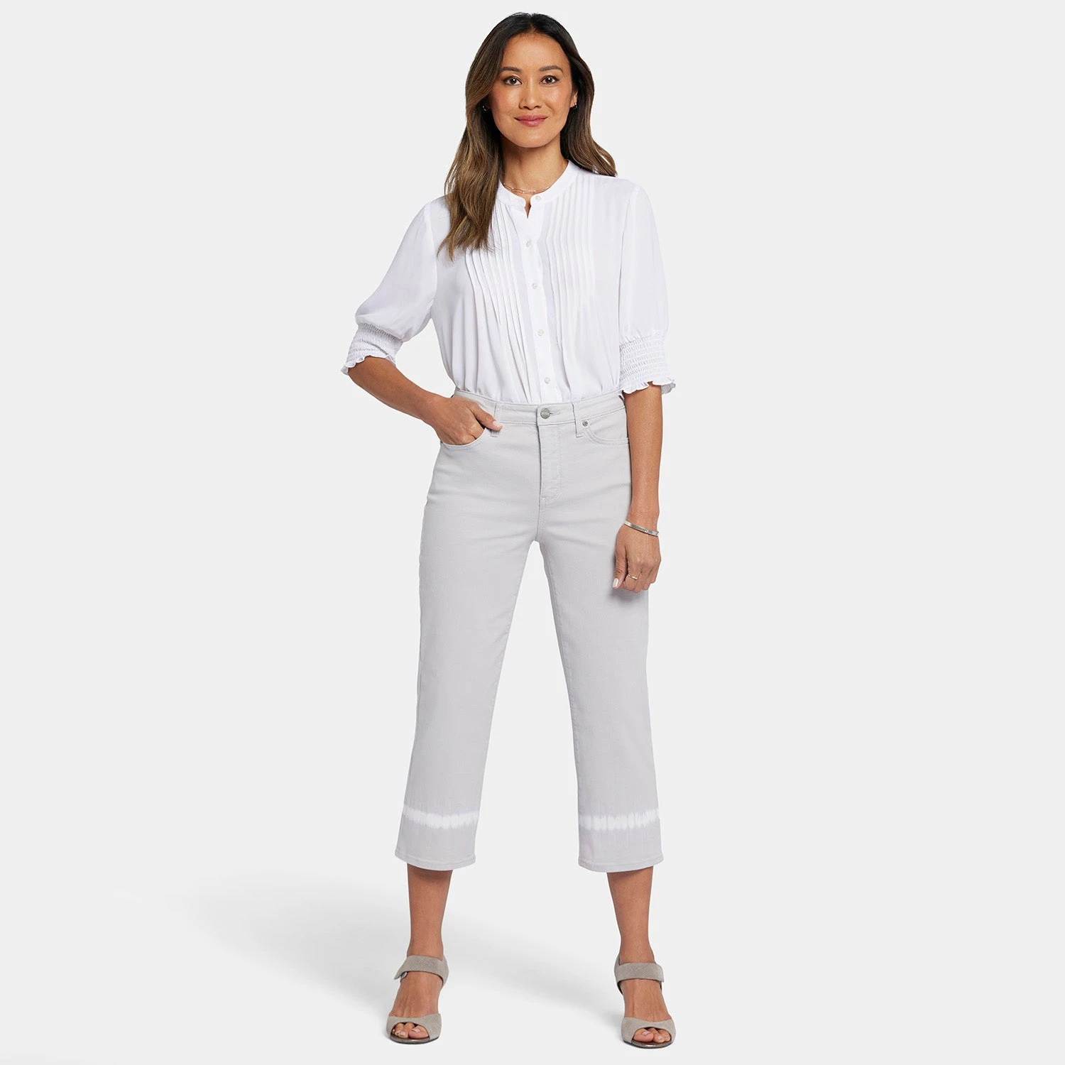 Joni Relaxed Capri Jeans - Misty Tie Dye 7 Joni Relaxed Capri Jeans - Misty Tie Dye - Image 7