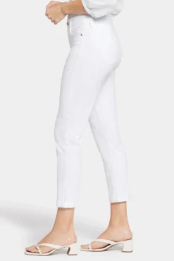 Margot Girlfriend Jeans - Optic White 9 Margot Girlfriend Jeans - Optic White -Nydj Apparel Shop MFOS8649 157 3