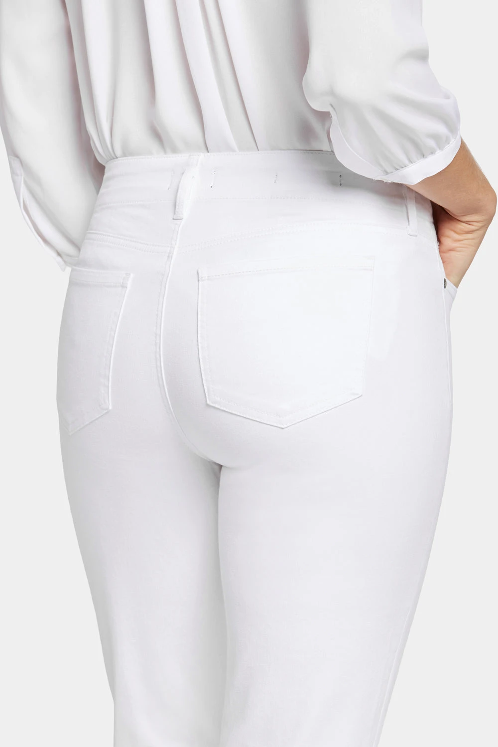Margot Girlfriend Jeans - Optic White 6 Margot Girlfriend Jeans - Optic White - Image 6