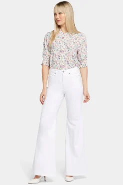 Mia Palazzo Jeans - Optic White -Nydj Apparel Shop MFOS8896 157 4