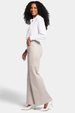Mia Palazzo Jeans - Coastal Sands Stripe -Nydj Apparel Shop MFOS8896 CSTSS 5