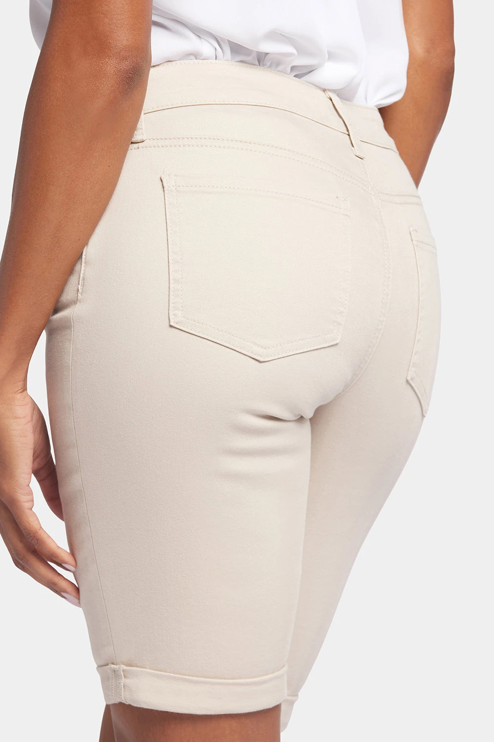 Briella 11 Inch Denim Shorts - Feather 6 Briella 11 Inch Denim Shorts - Feather - Image 6