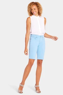 Briella 11 Inch Denim Shorts - Bluebell