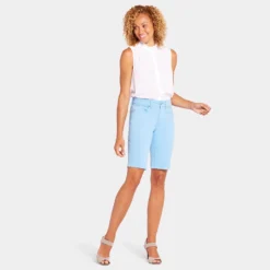 Briella 11 Inch Denim Shorts - Bluebell 13 Briella 11 Inch Denim Shorts - Bluebell -Nydj Apparel Shop MFOSBS8556 227 DPA