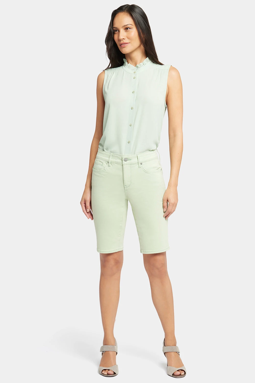 Briella 11 Inch Denim Shorts - Beginning 1 Briella 11 Inch Denim Shorts - Beginning