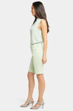 Briella 11 Inch Denim Shorts - Beginning 11 Briella 11 Inch Denim Shorts - Beginning -Nydj Apparel Shop MFOSBS8556 BGNG 5