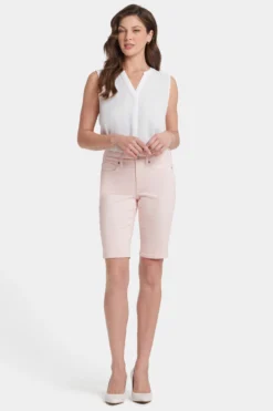 Briella 11 Inch Denim Shorts - Felicity 10 Briella 11 Inch Denim Shorts - Felicity -Nydj Apparel Shop MFOSBS8556 FLCTY 4