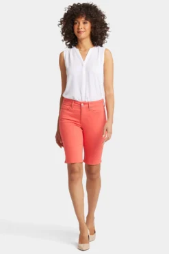 Briella 11 Inch Denim Shorts - Fruit Punch 10 Briella 11 Inch Denim Shorts - Fruit Punch -Nydj Apparel Shop MFOSBS8556 FRUIT 4