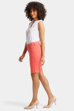 Briella 11 Inch Denim Shorts - Fruit Punch 11 Briella 11 Inch Denim Shorts - Fruit Punch -Nydj Apparel Shop MFOSBS8556 FRUIT 5