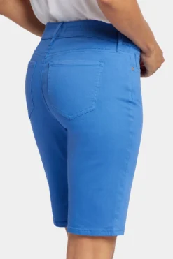 Briella 11 Inch Denim Shorts - Greek Sea -Nydj Apparel Shop MFOSBS8556 GRKSE 6