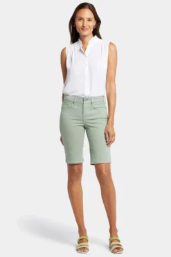 Briella 11 Inch Denim Shorts - Lily Pad